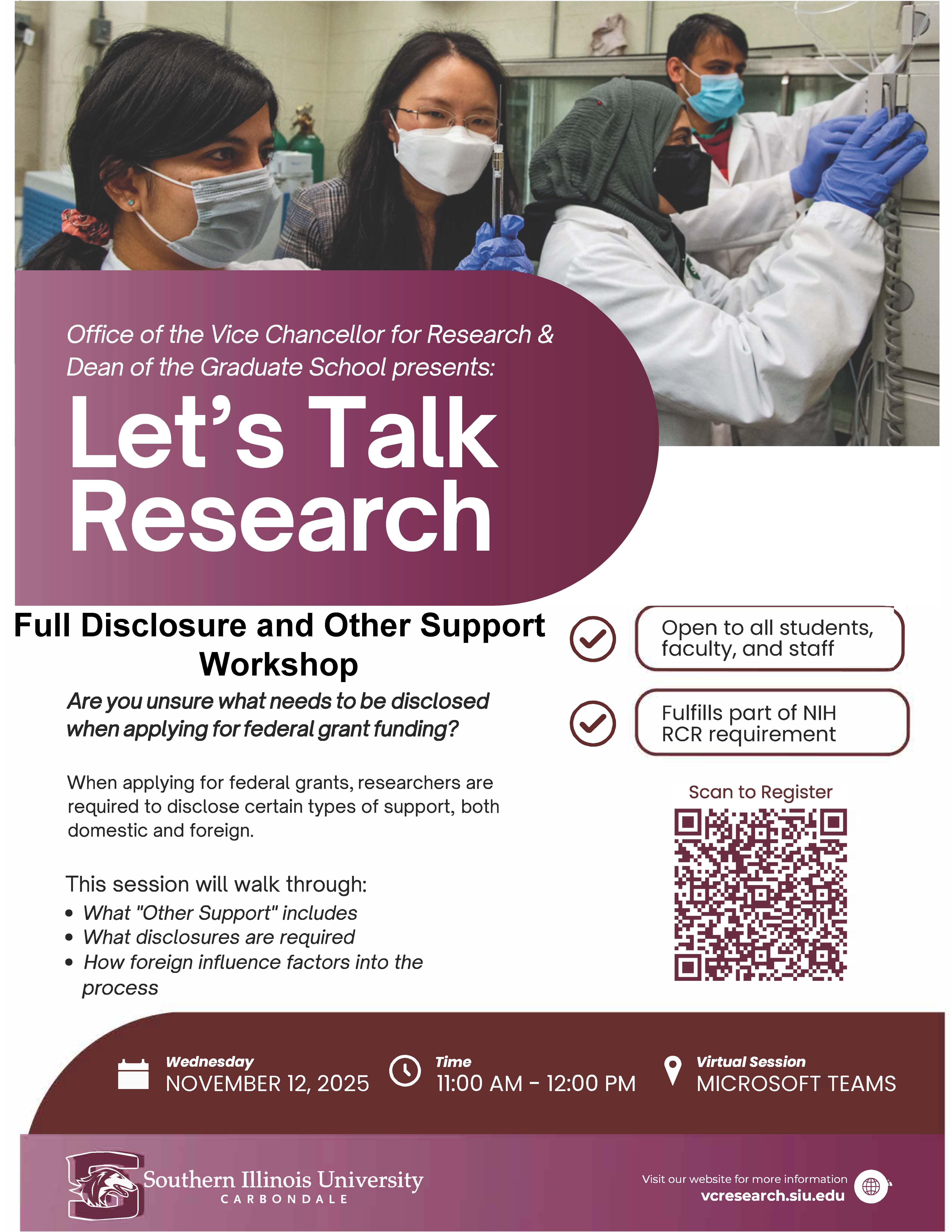 LTR Flyer Full Disclosure