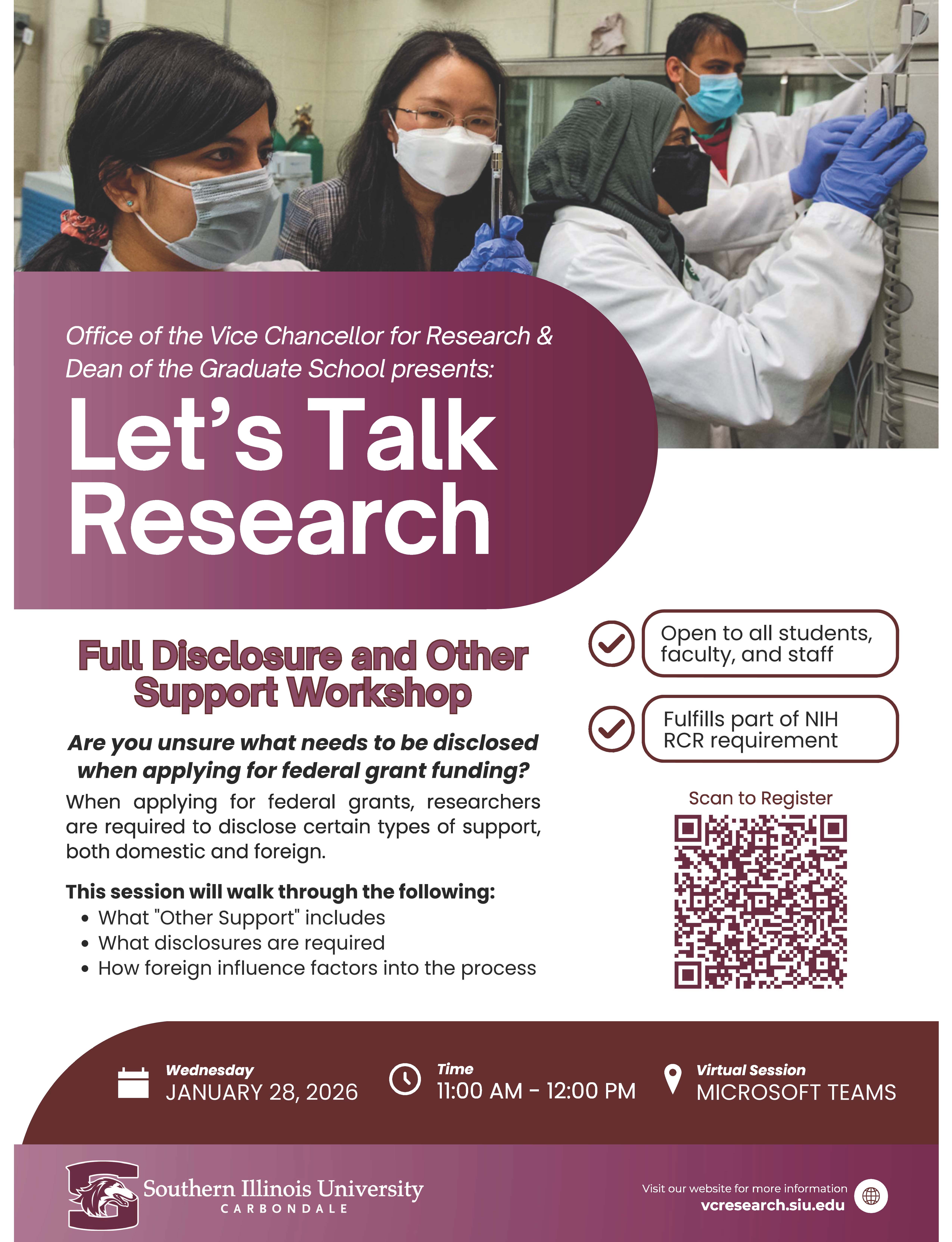 LTR Flyer Full Disclosure