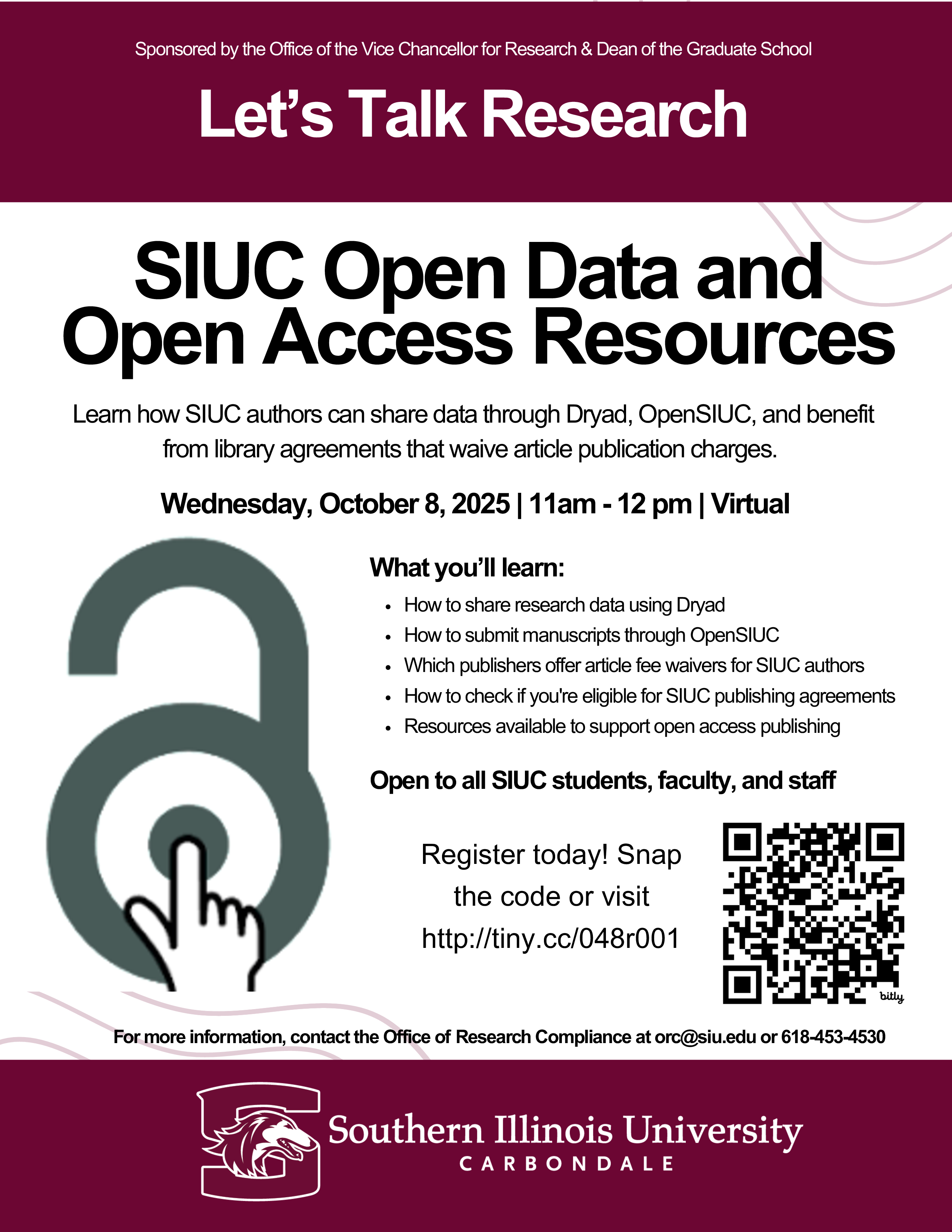 LTR Flyer SIUC Open Data 