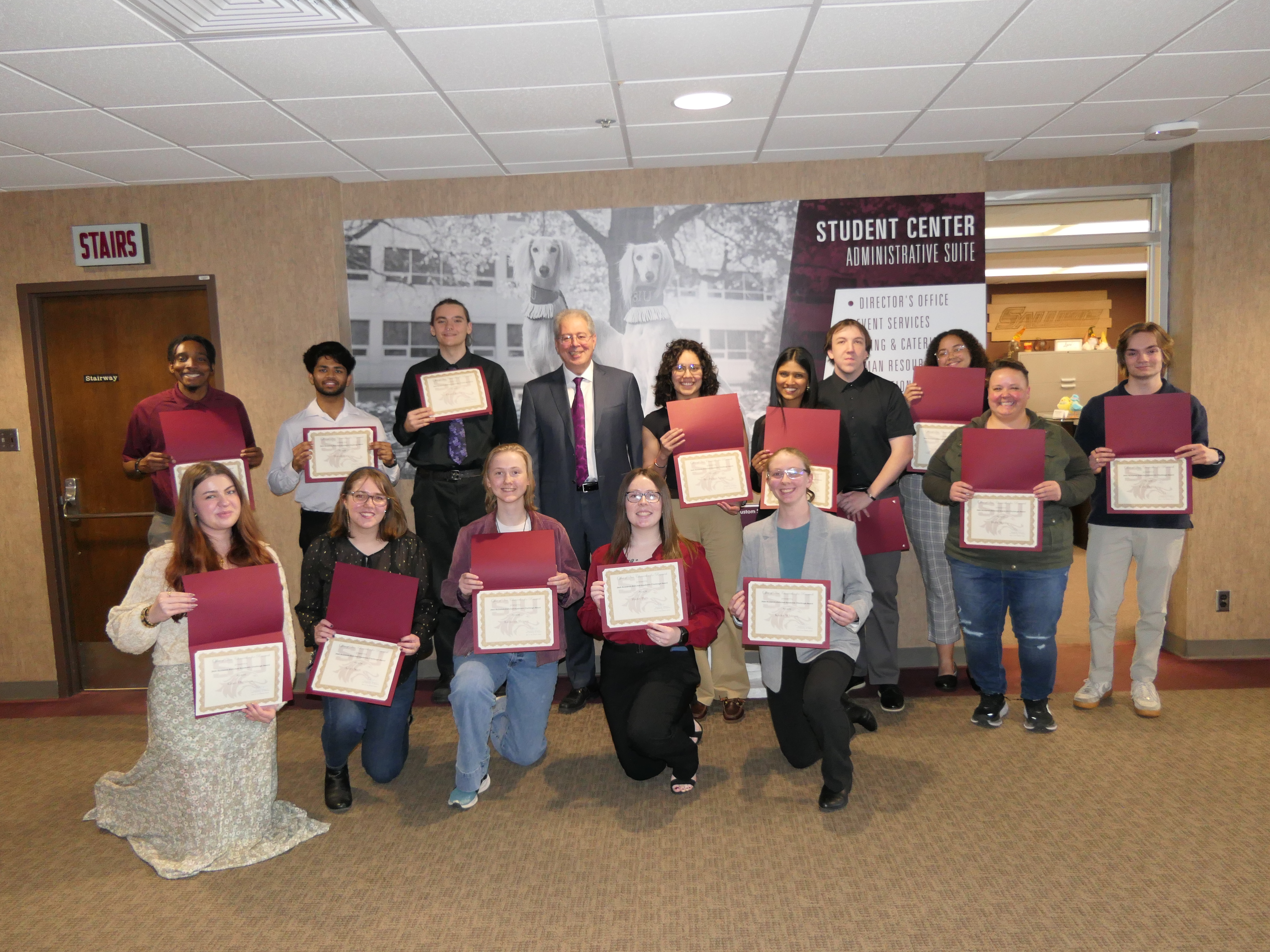 Dr. Tsatsoulis with 2025 REACH Awardees